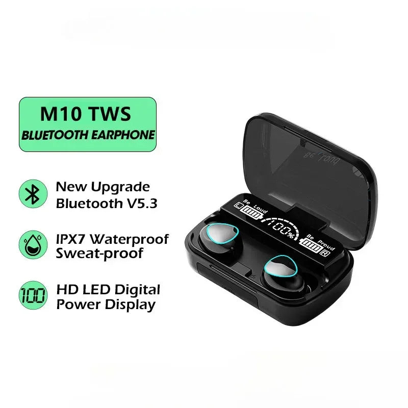 M10 TWS Wireless Earbuds