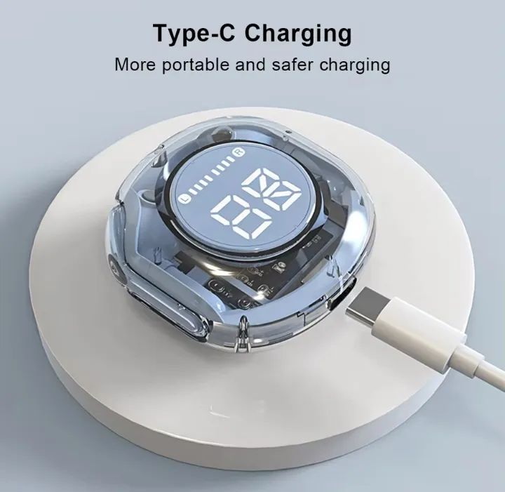 Air 39 Earbuds Wireless Transparent Airpods